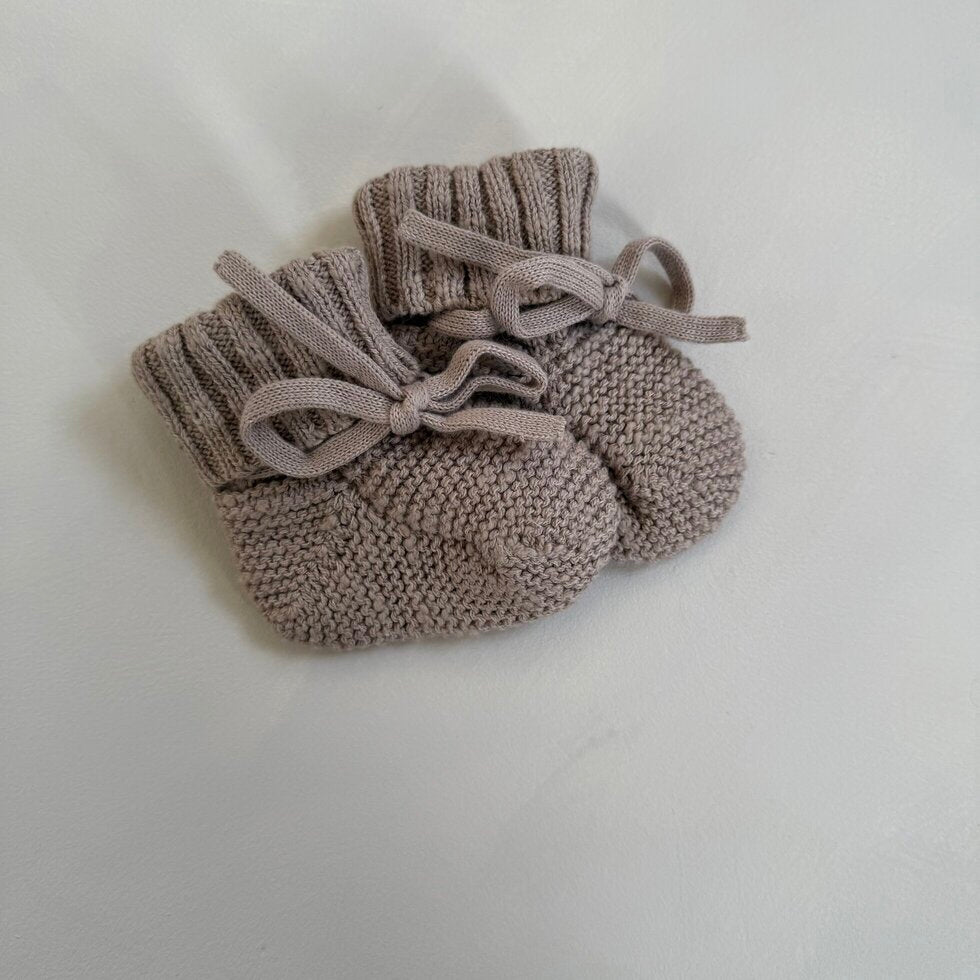 Teddy Booties | Beige