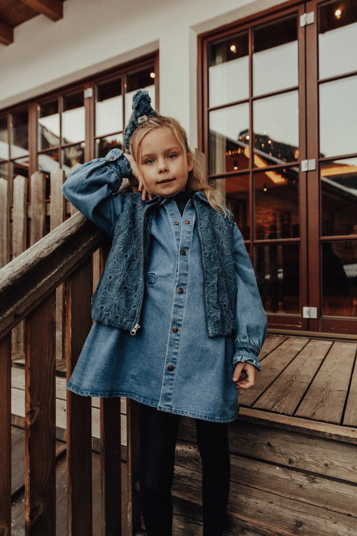 Bellea Dress | Blue Denim