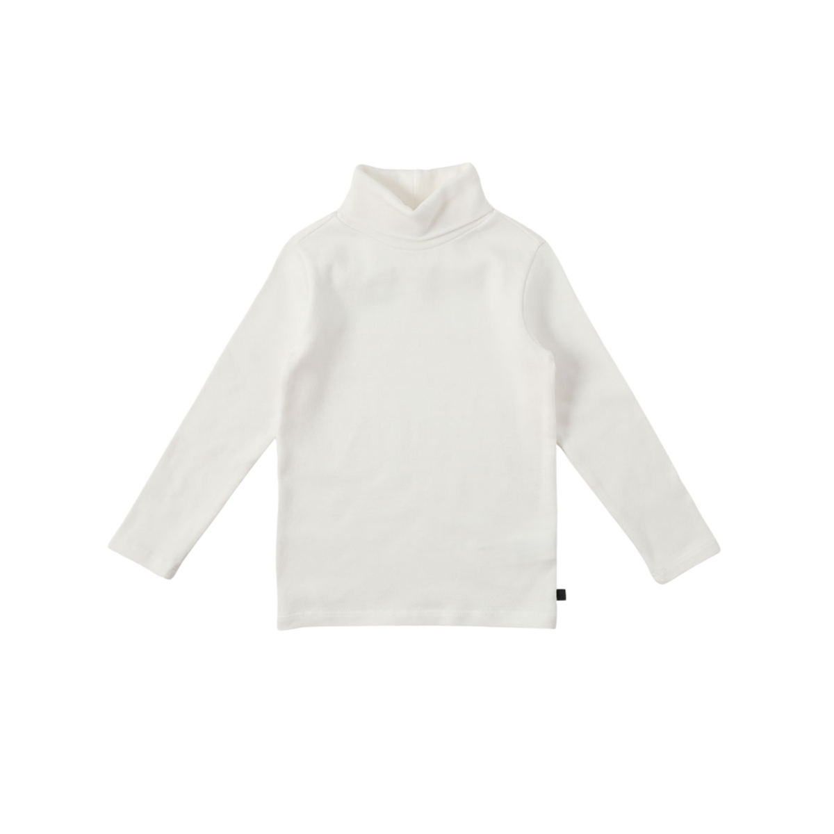 Cozy High Neck T-shirt | Ivory