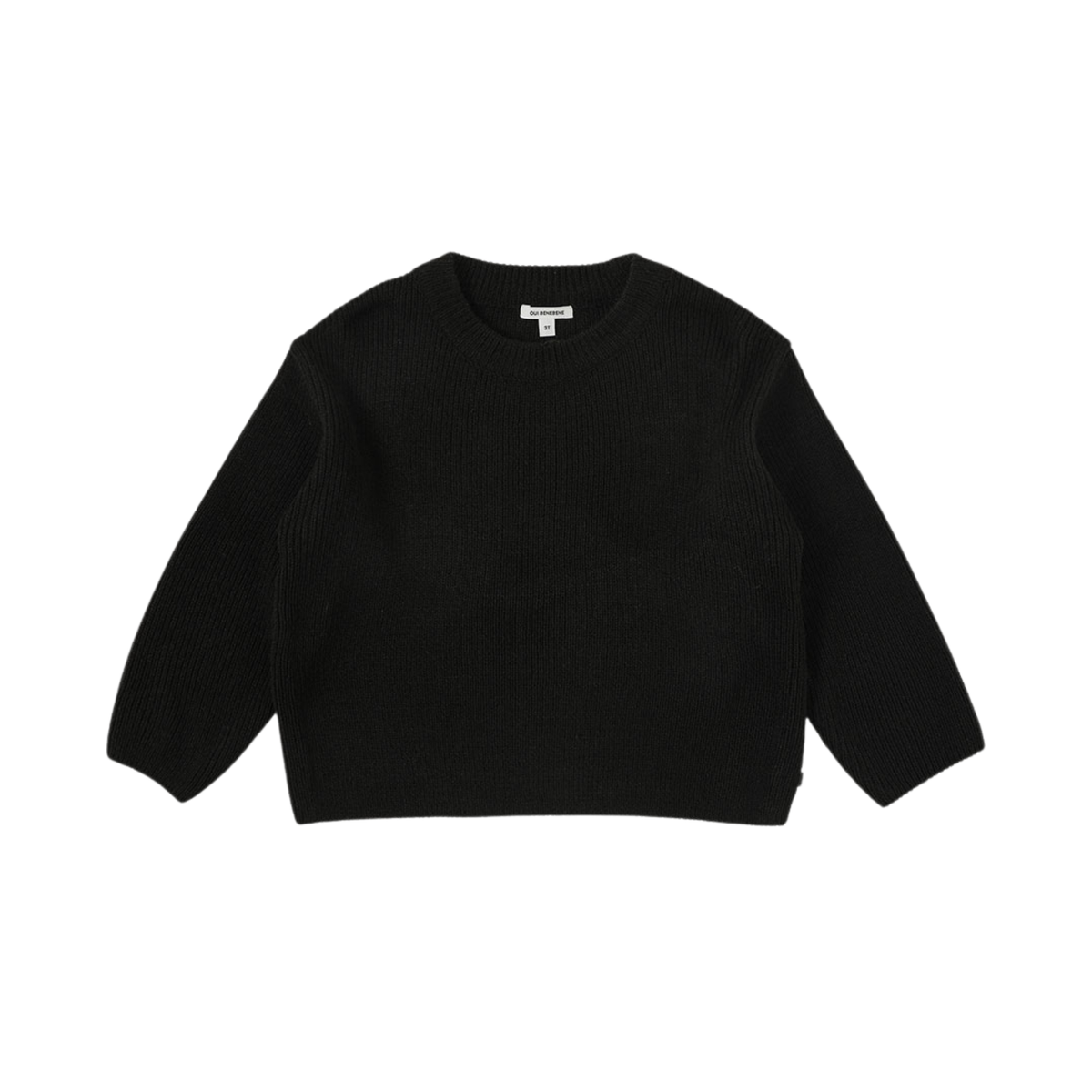 Flabby Knit Pullover | Black
