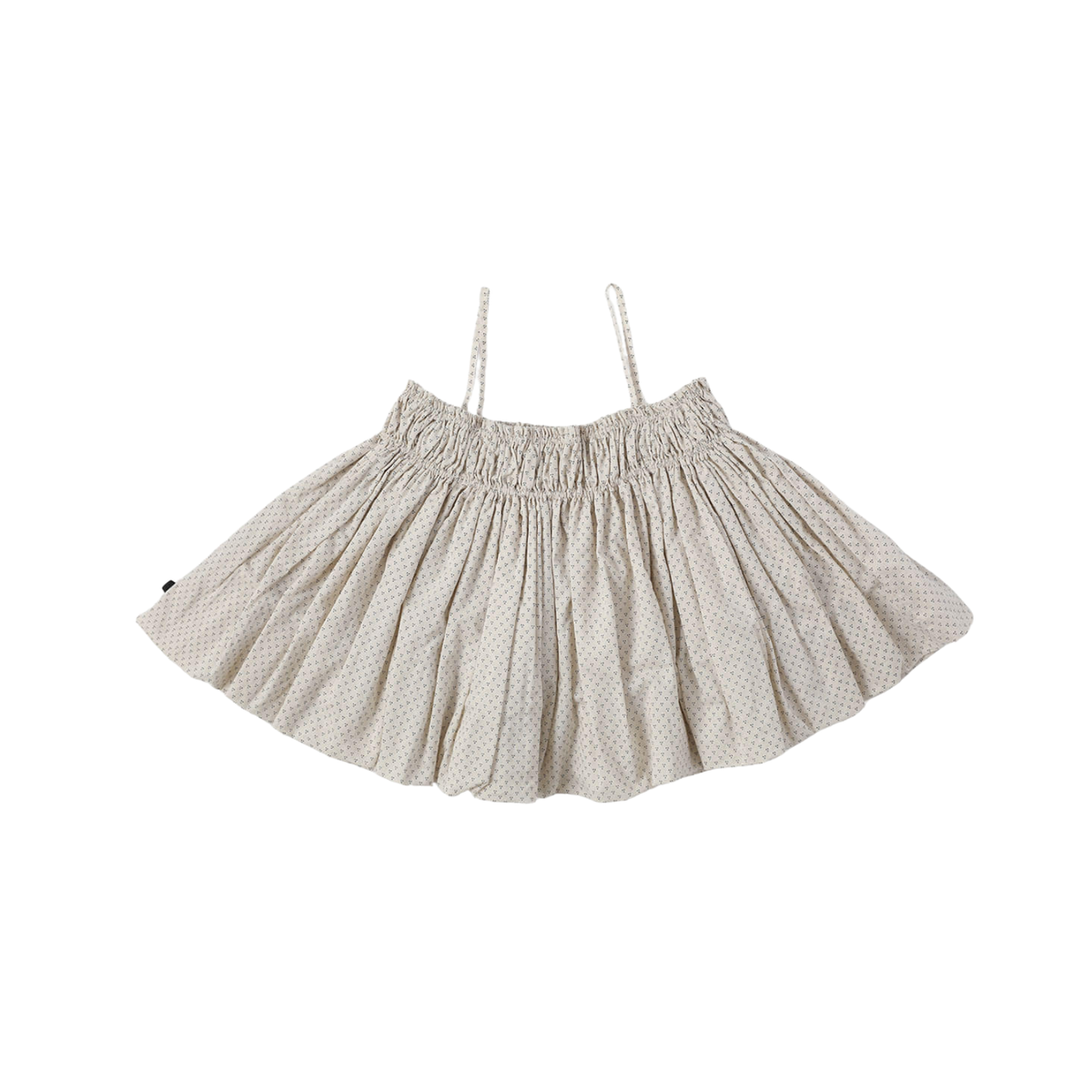 Triple Dot Bustier Blouse | Ecru