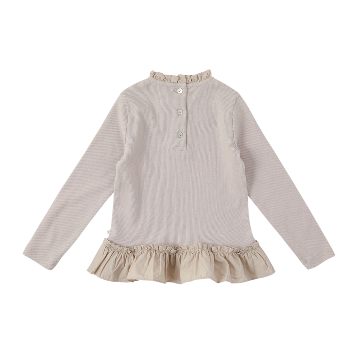 Pure Frill Long Sleeve | Indi Pink