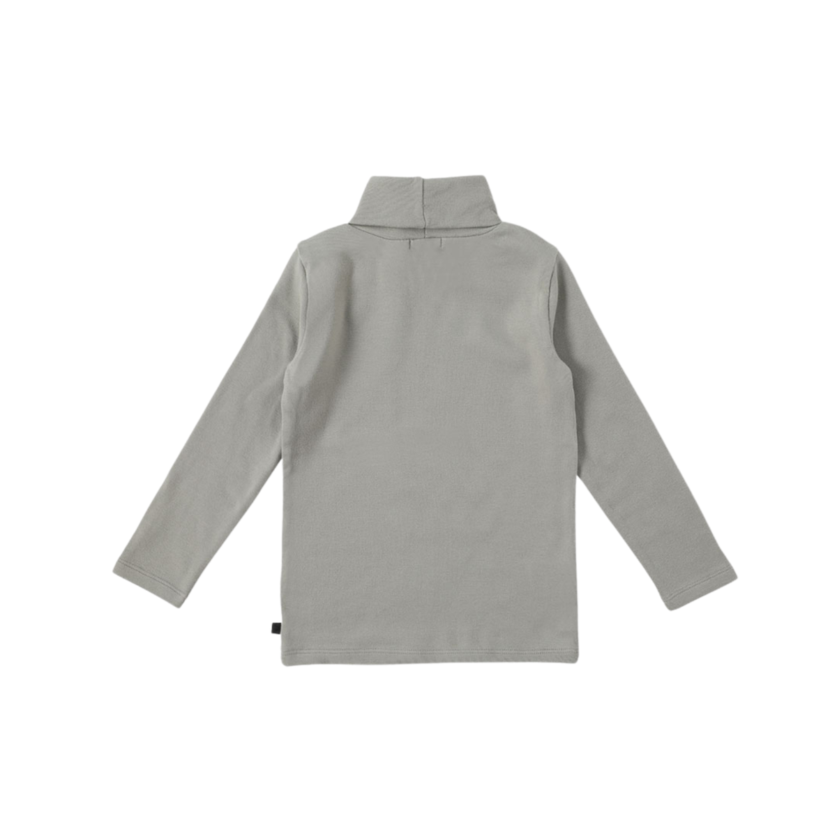 Cozy High Neck T-shirt | Grayish Mint