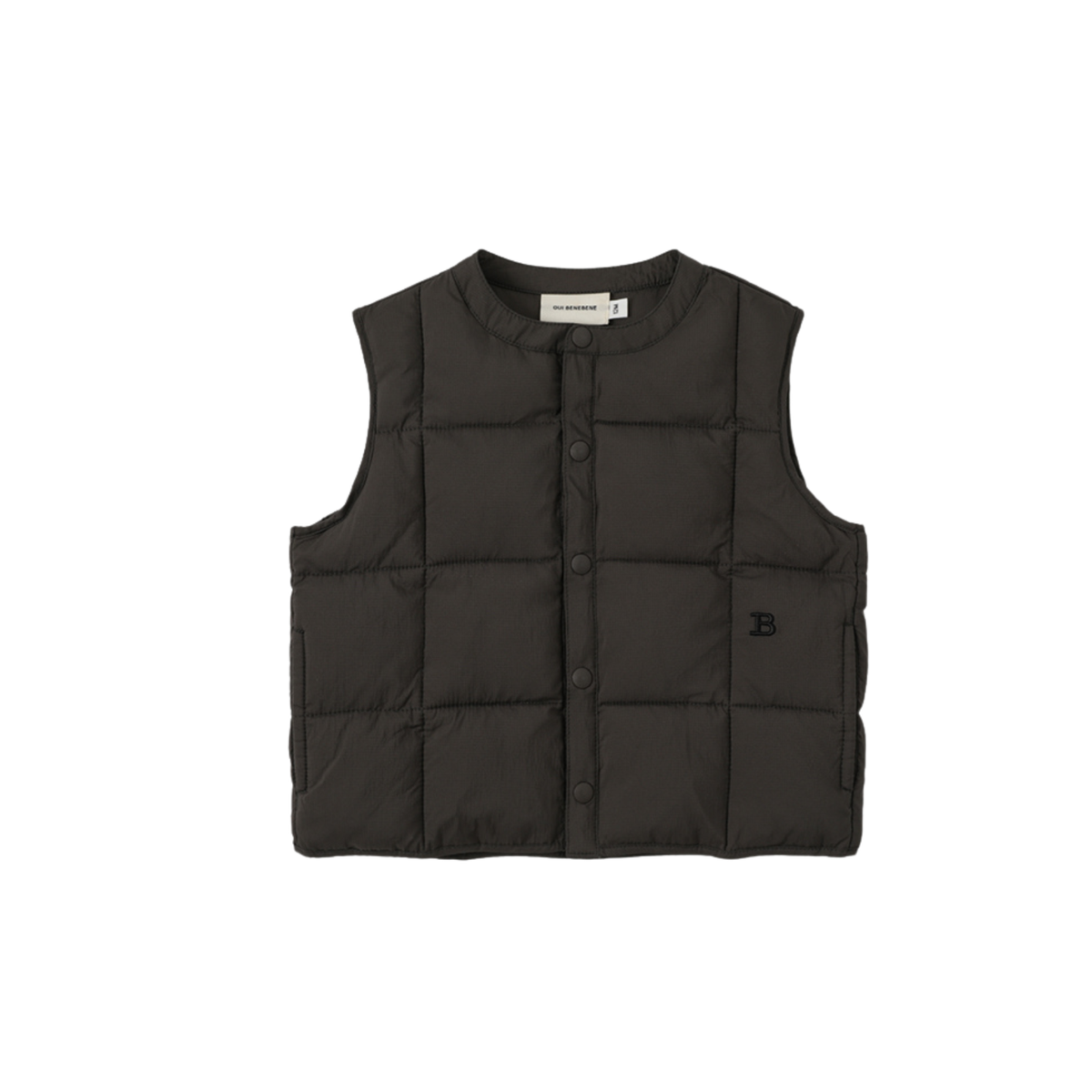Comfy Padding Vest | Charcoal