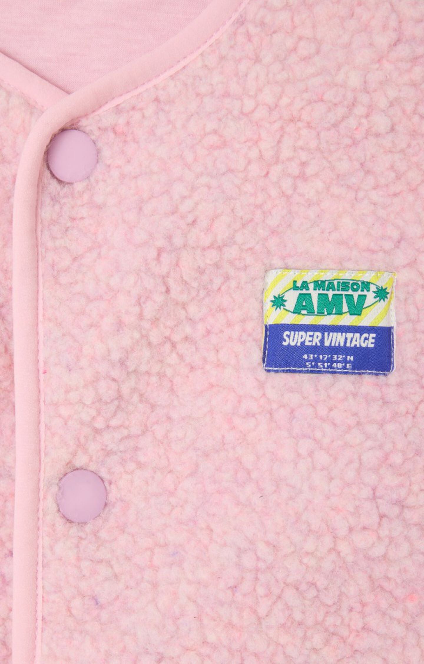 Hoktown Sleeveless Jacket | Sugared Almond