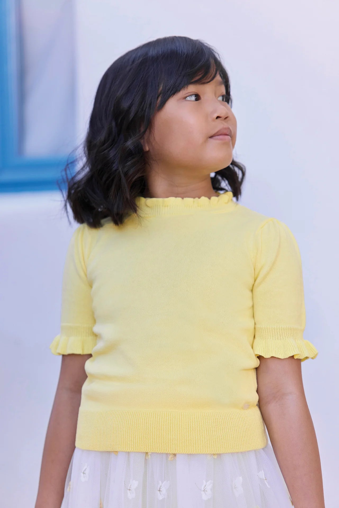 Ruffle Sweater | Citrus