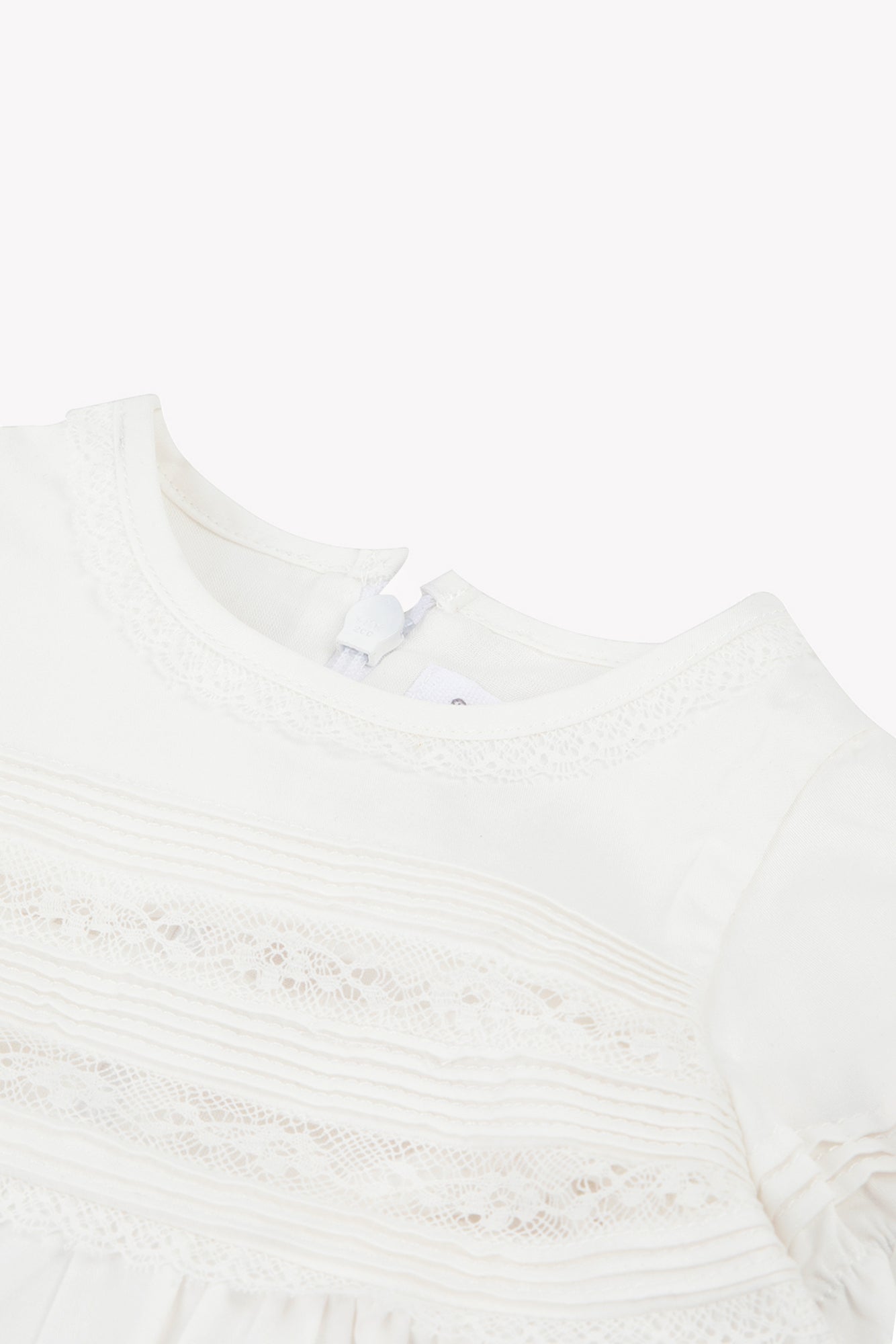 Ruffled Baby Jumpsuit | Ecru