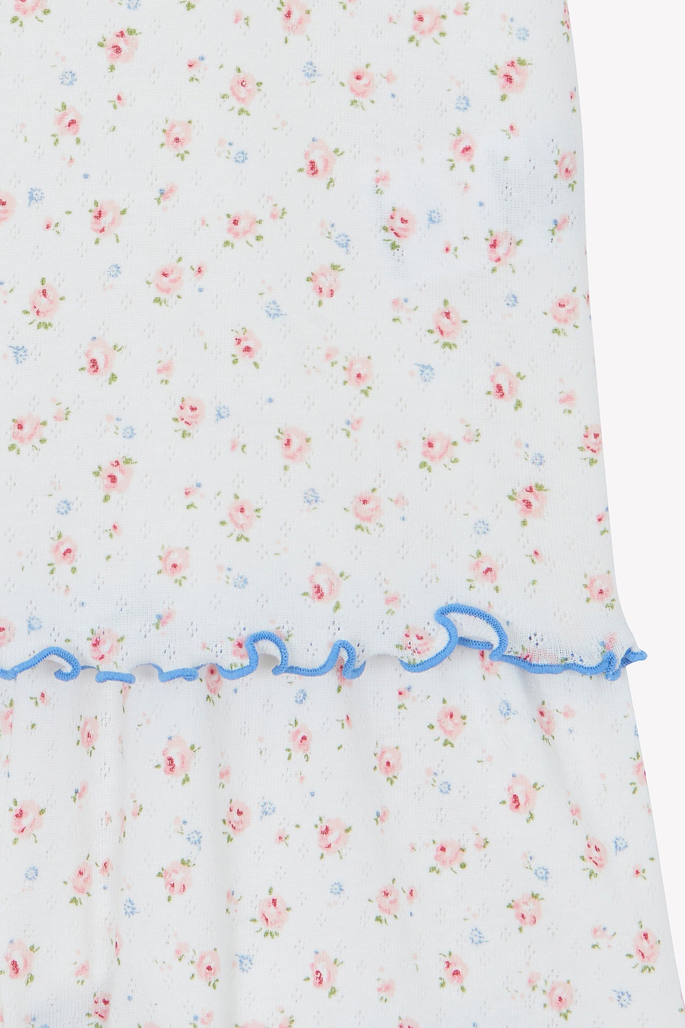 Flower Print Pajamas Set | Ecru
