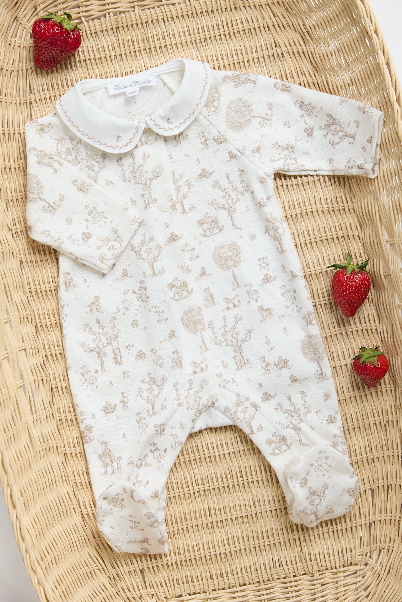 Pajamas Fantasy Garden | Ecru