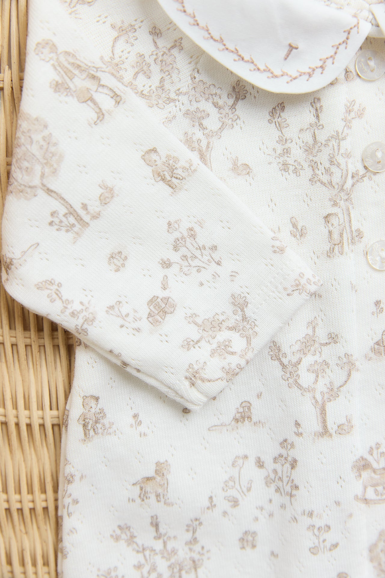 Pajamas Fantasy Garden | Ecru