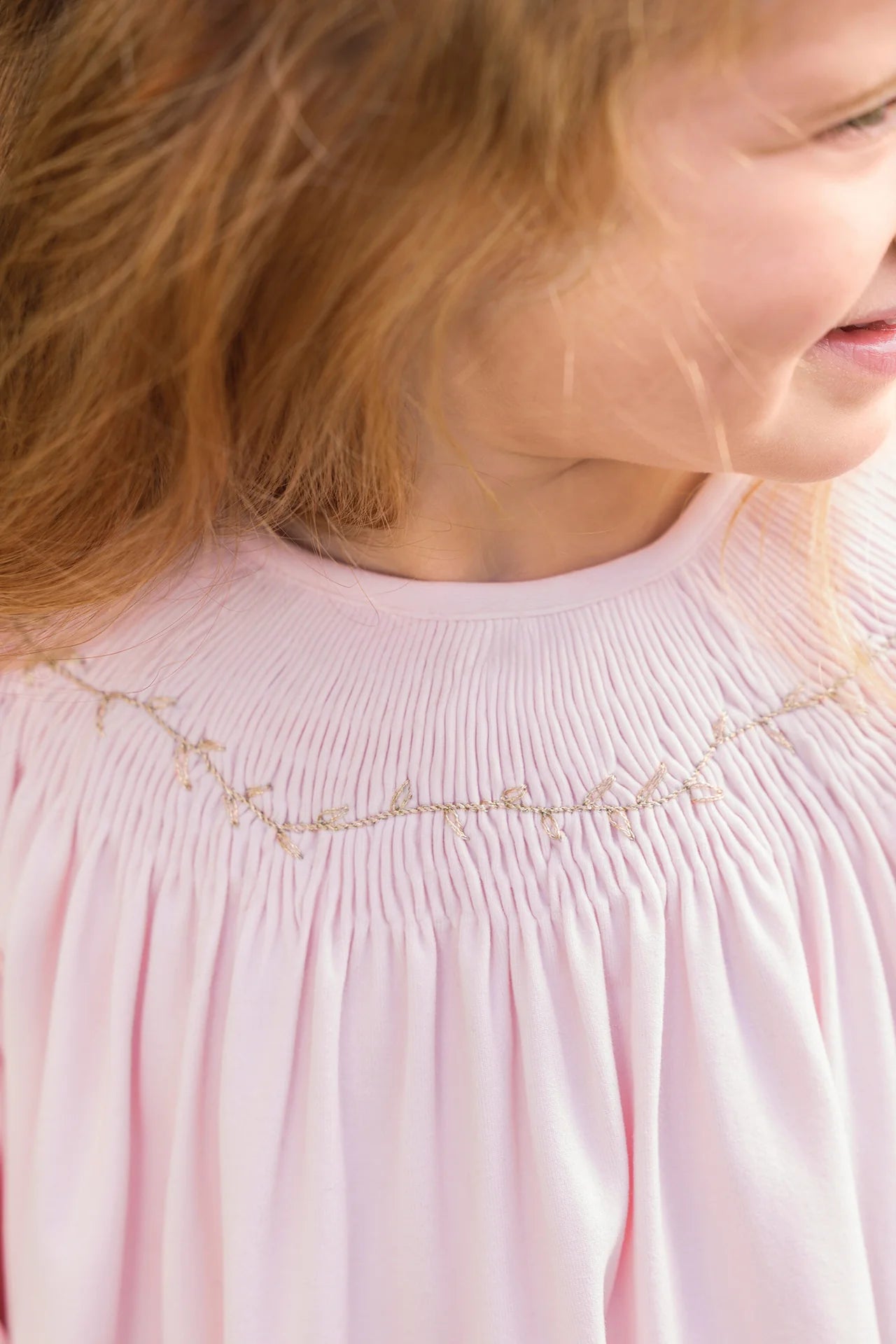 Smock Blouse | Blush Pink
