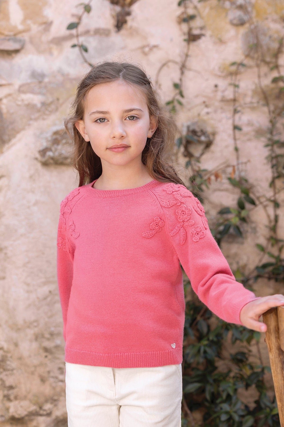 Floral Wool Sweater | Peony