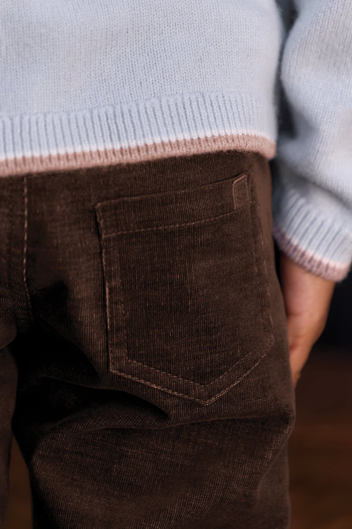 Cotton Trousers | Chocolate