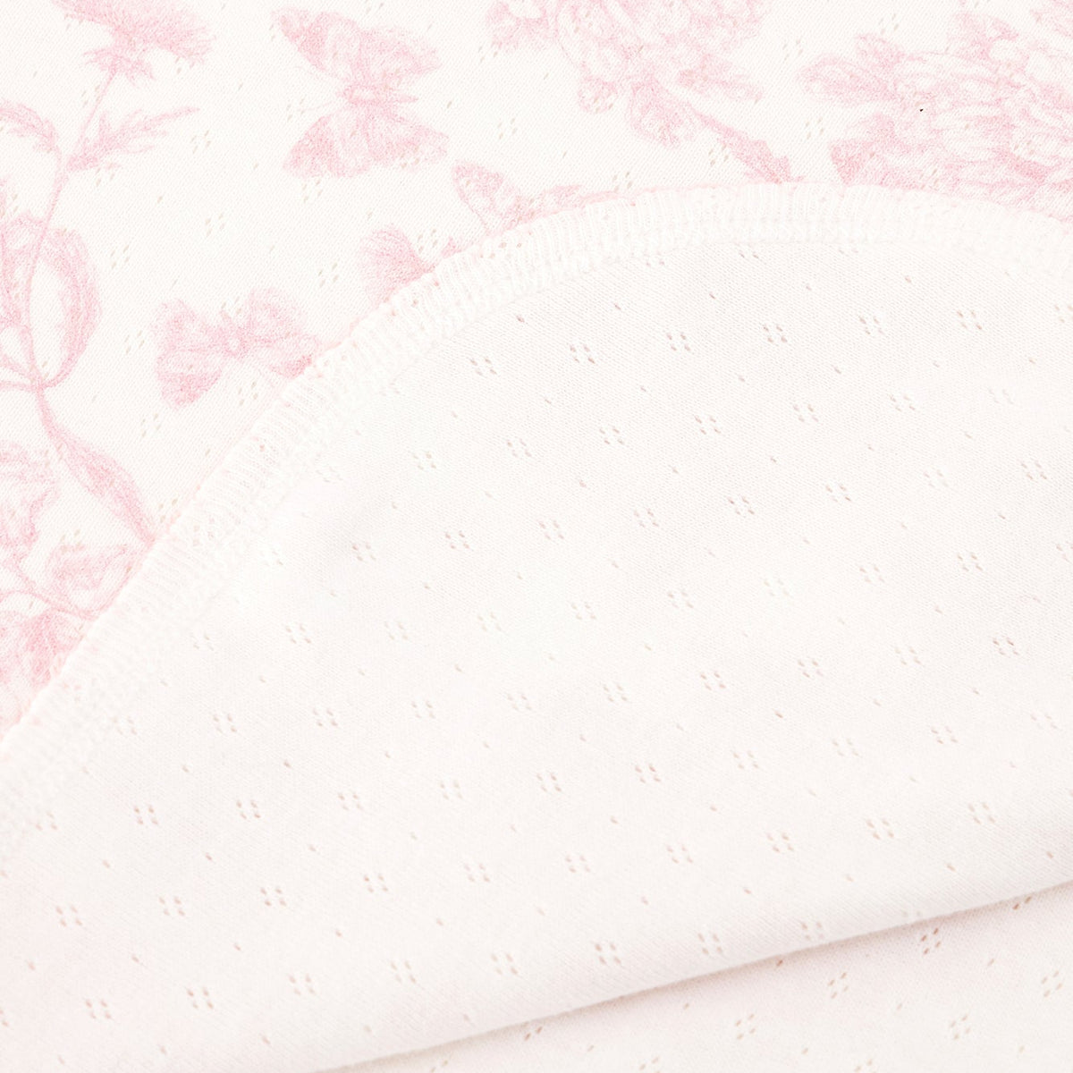 Toile De Jouy Blanket | Blush