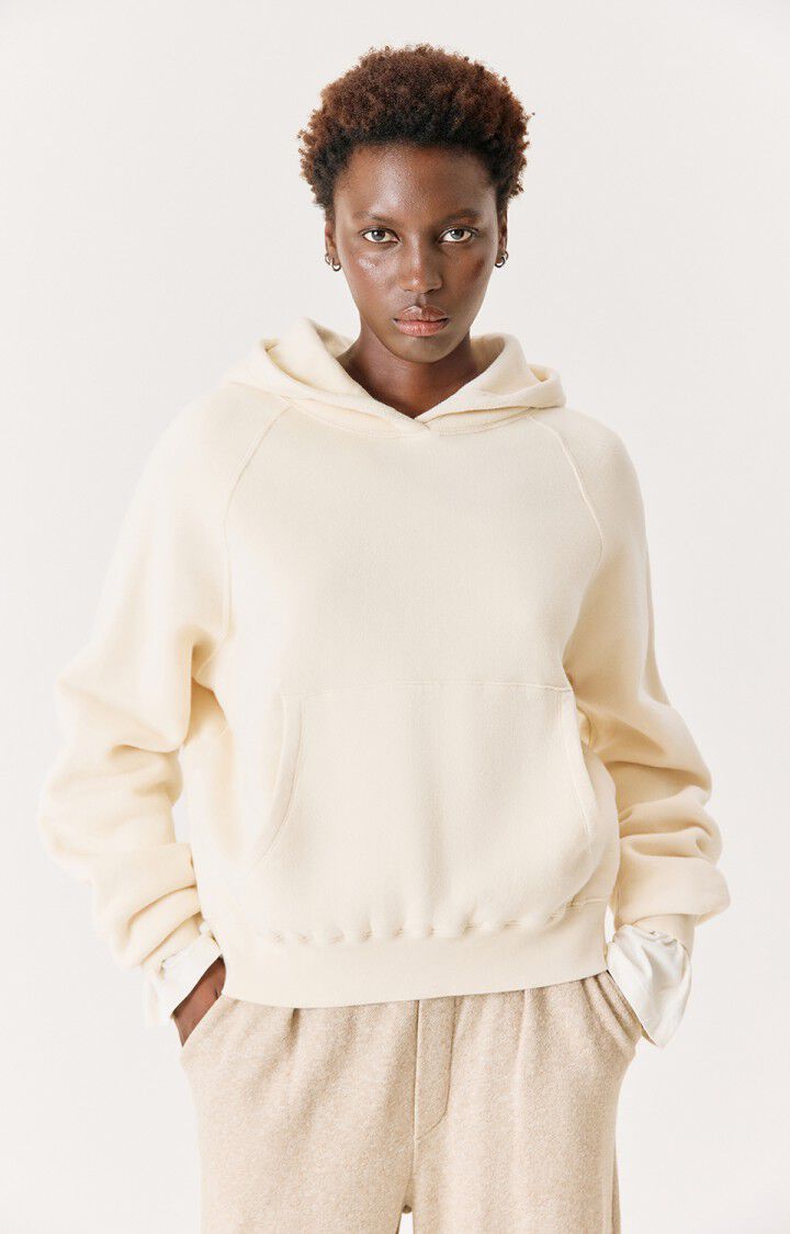 Womens Cojtown Hoodie | Ecru