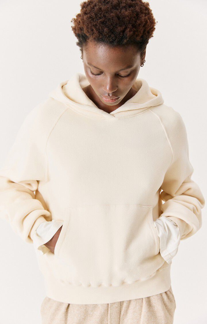 Womens Cojtown Hoodie | Ecru