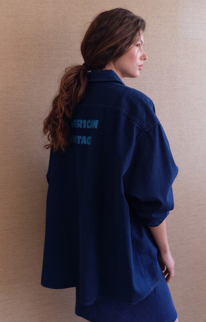 Womens Comow Shirt | Raw Blue