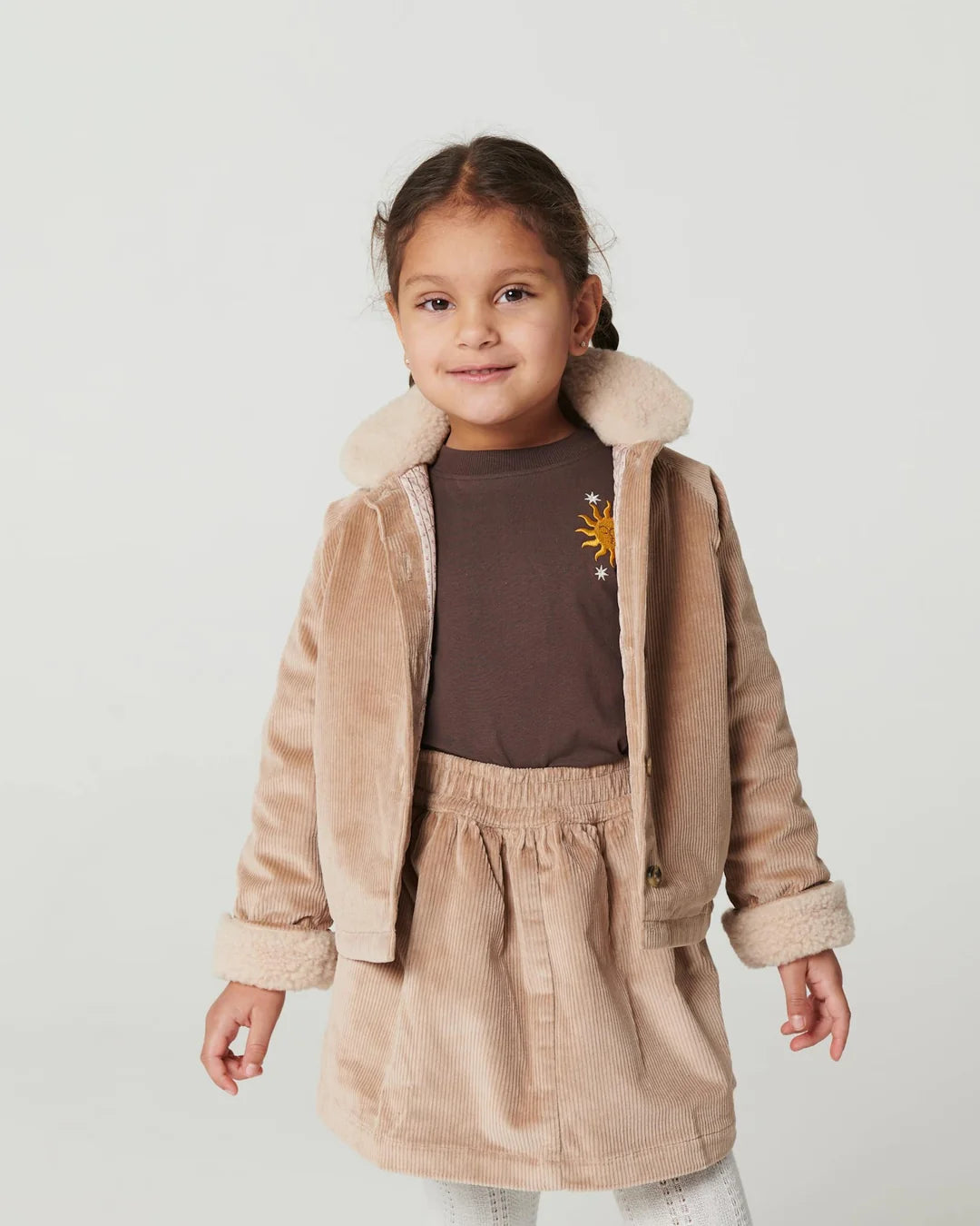Corduroy Jacket | Beige