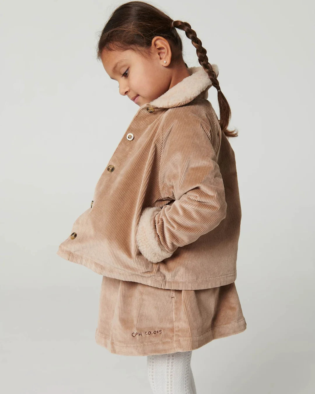 Corduroy Jacket | Beige