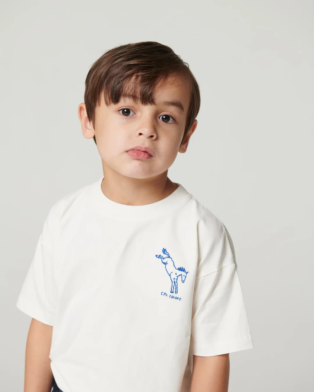 Printed T-shirt | White