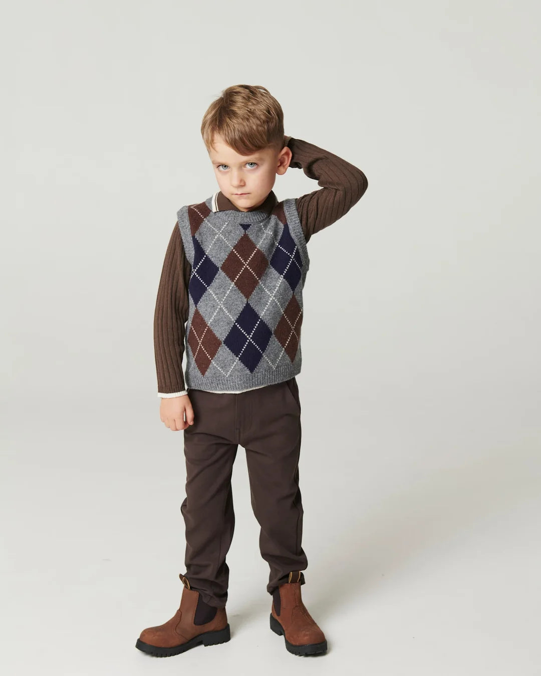 Super Stretchy Chinos | Dark Brown