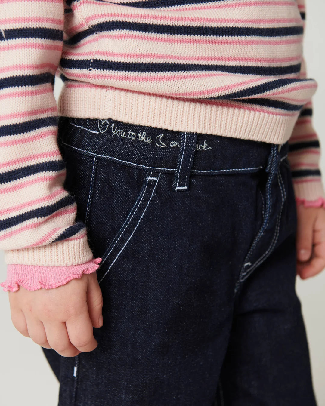 Balloon Denim Pants | Raw Denim