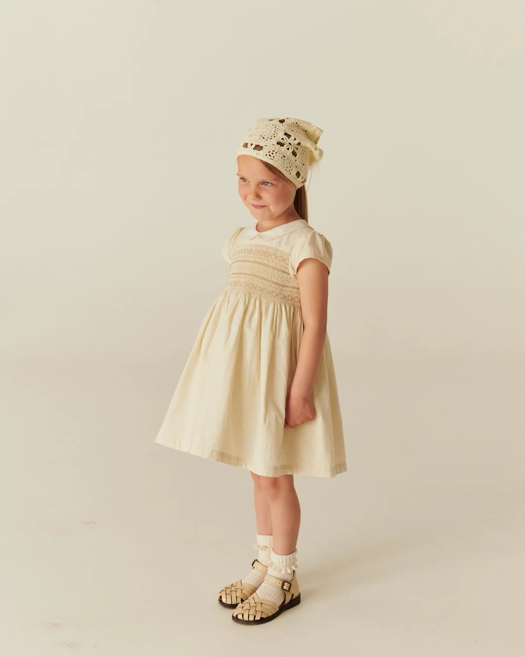 Smock Dress | Cream