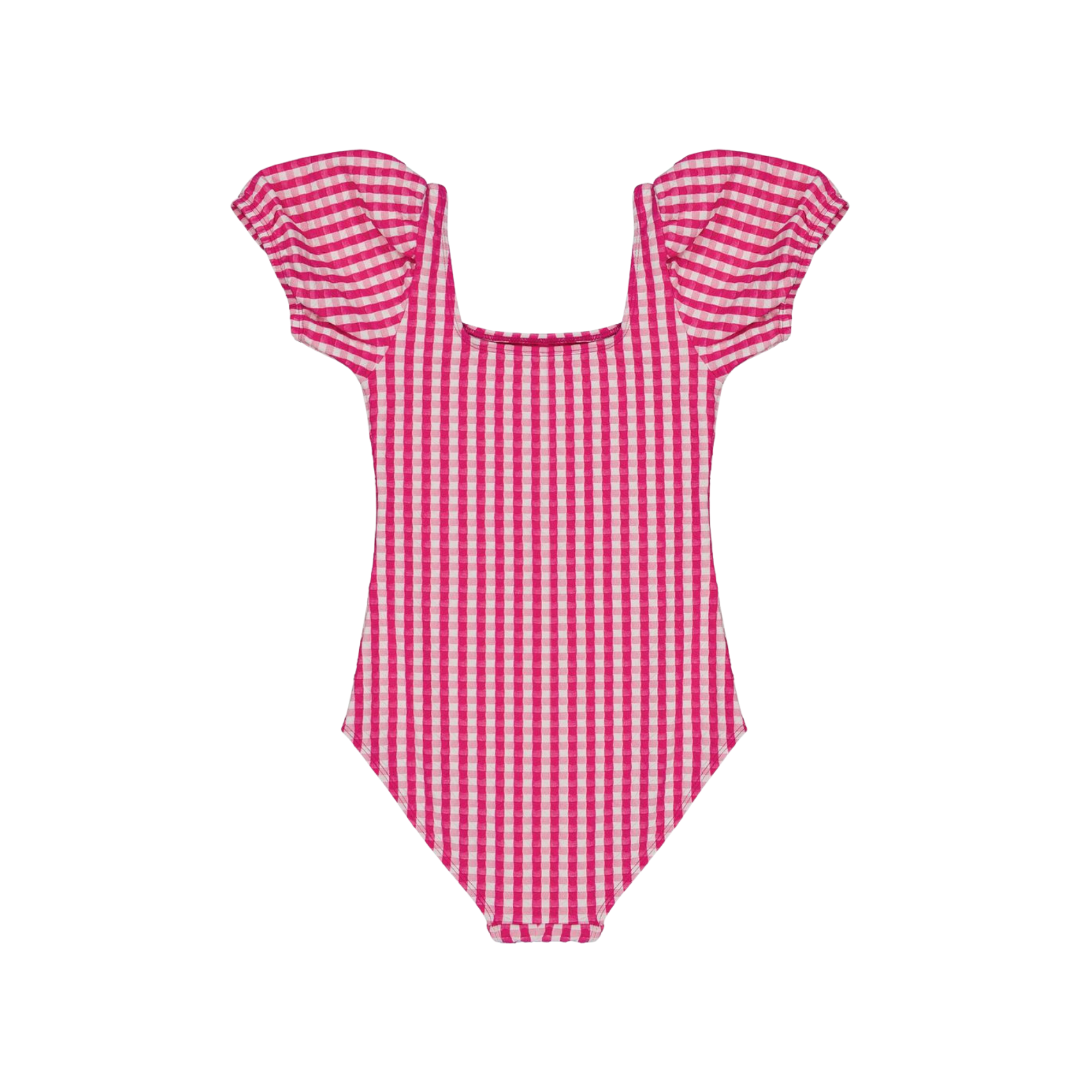 Pia One Piece | Vichy Fuschia