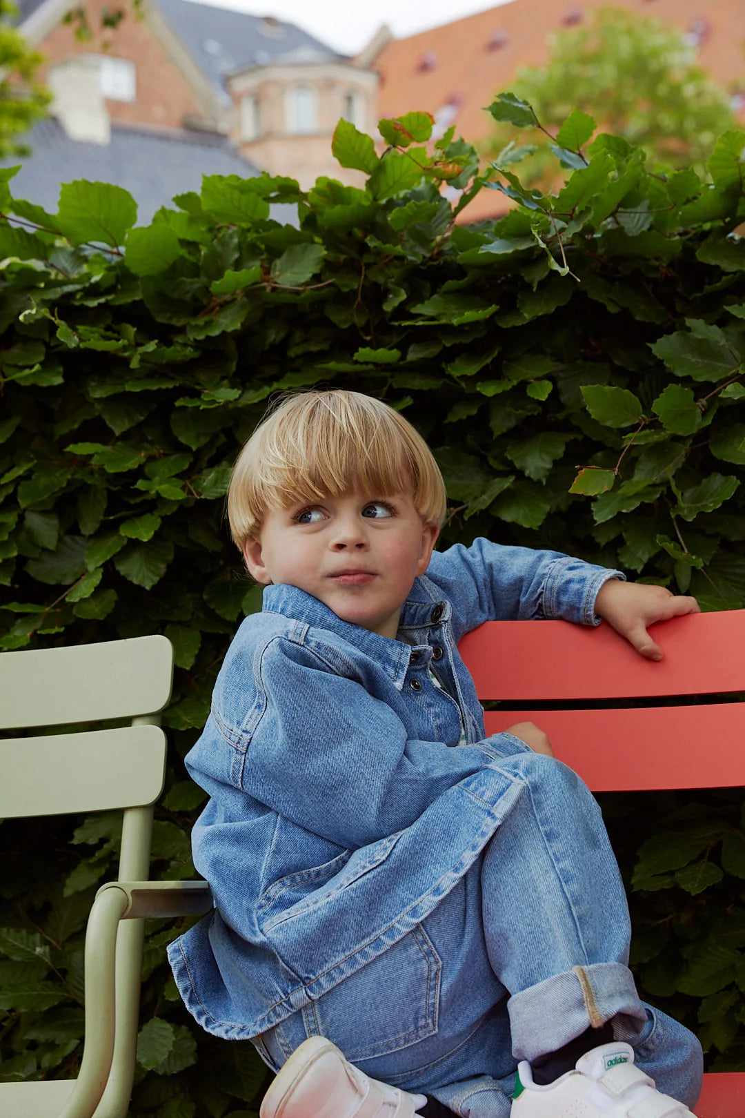 Junior Jeans Regular Fit | Light Blue Indigo Washed