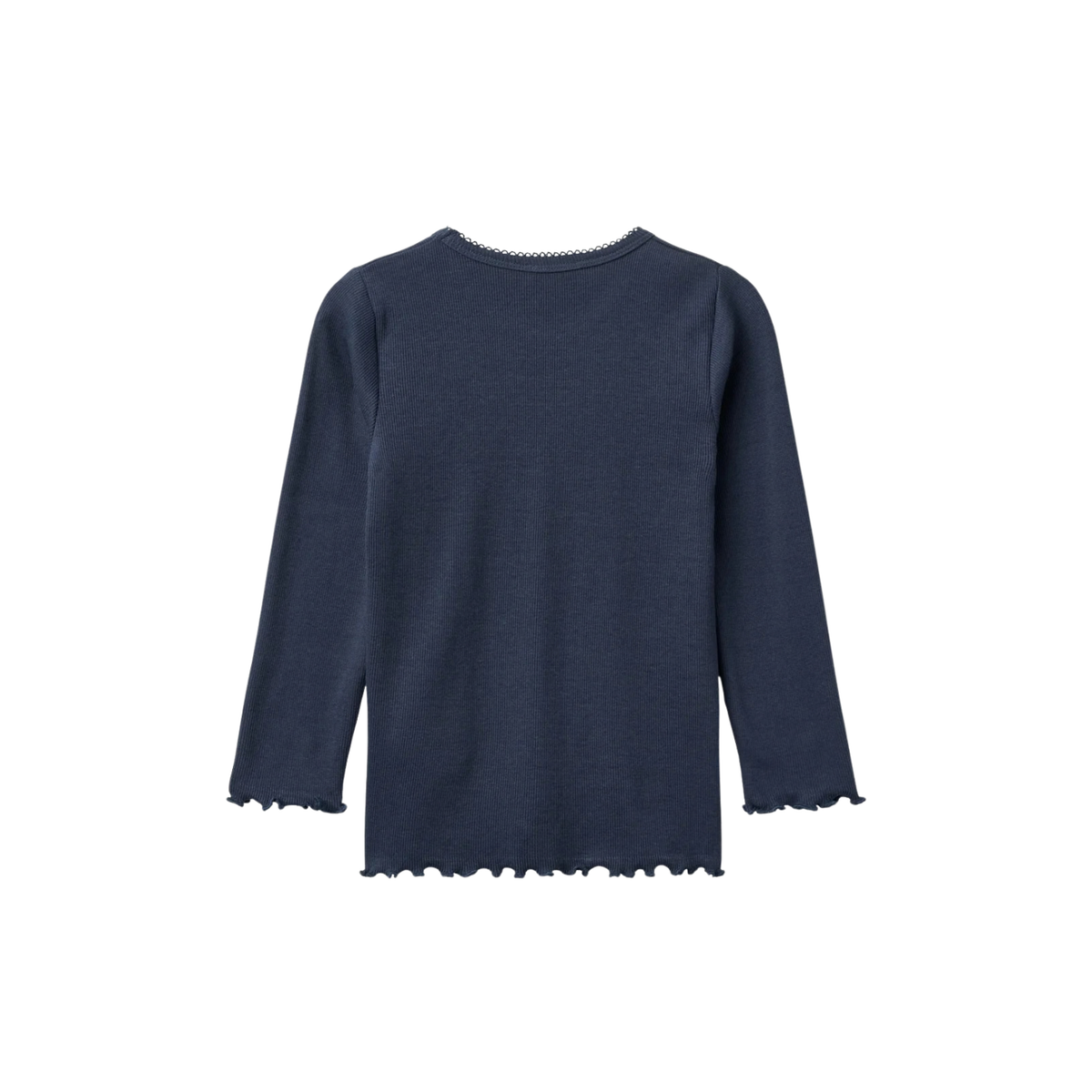 Modal Rib Tee | Navy