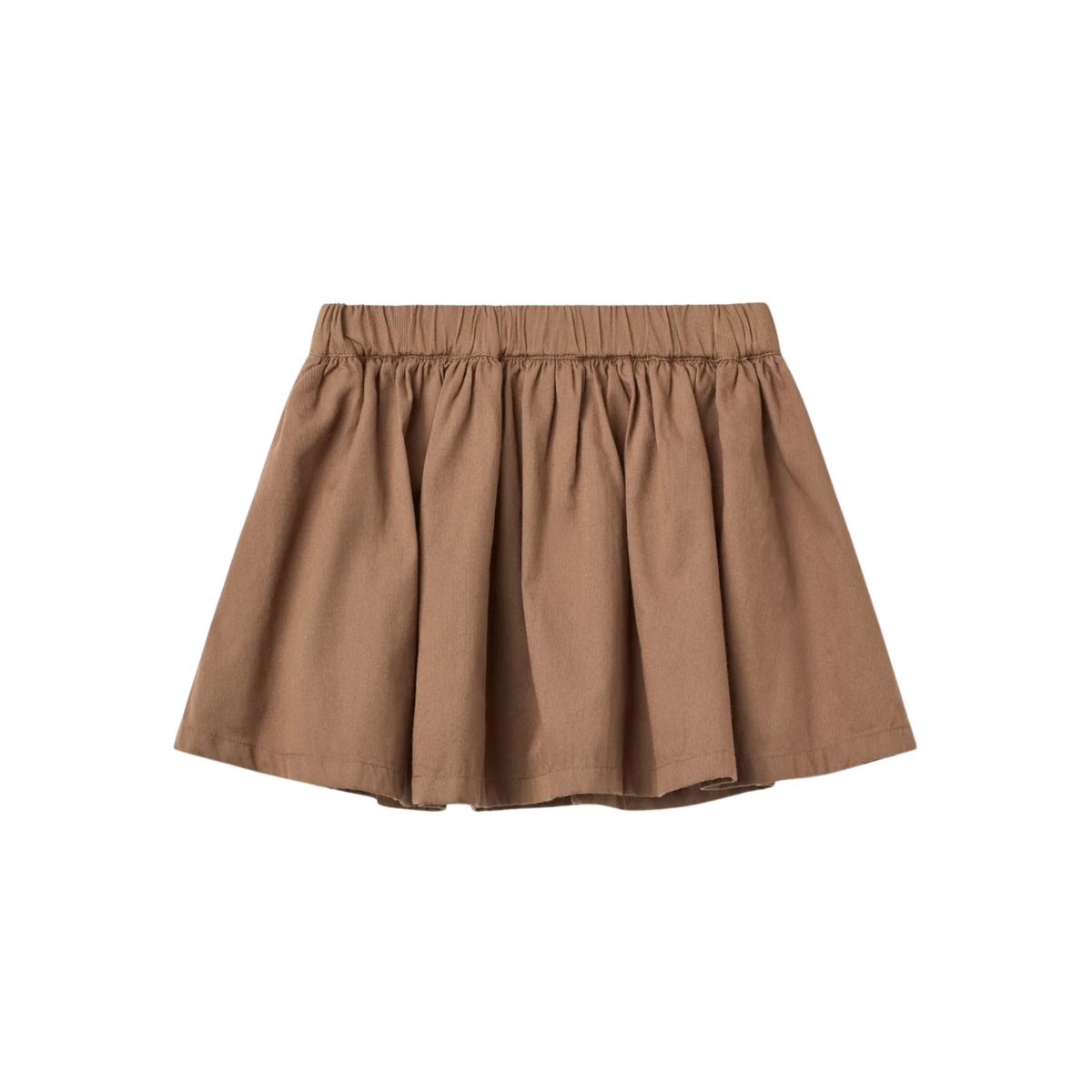 Twill Skirt | Walnut
