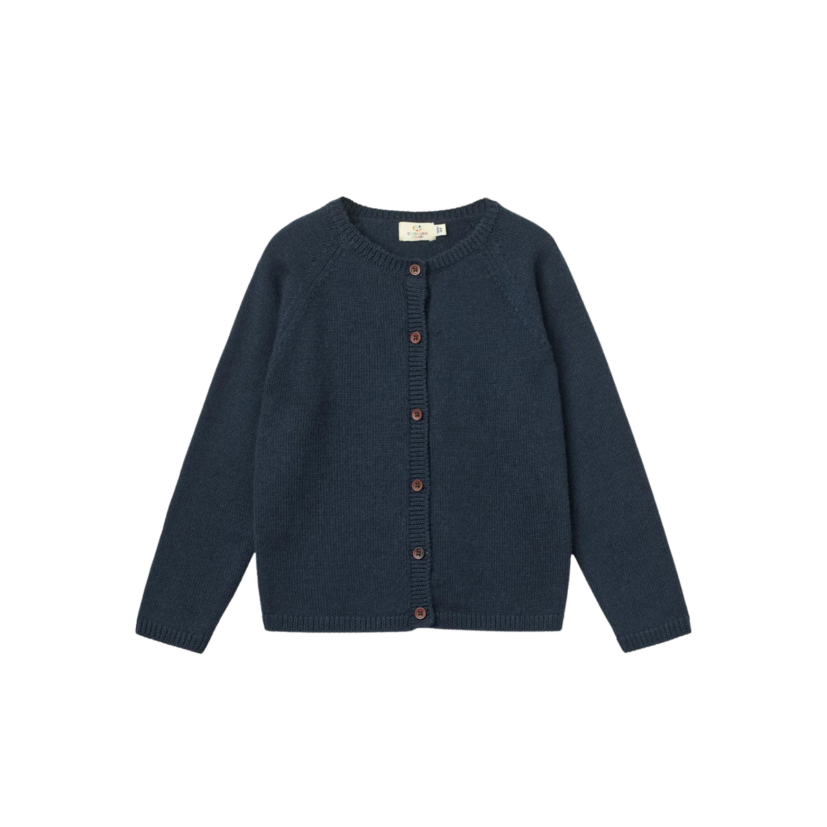 Merino Knitted Cardigan | Navy