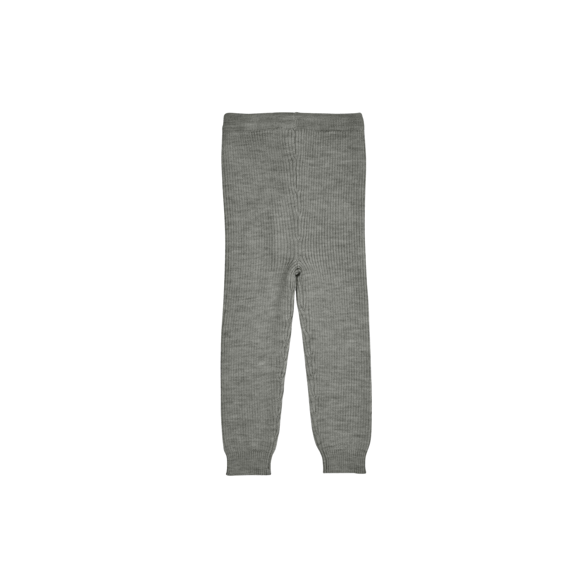 Merino Rib Leggings | Grey Melange