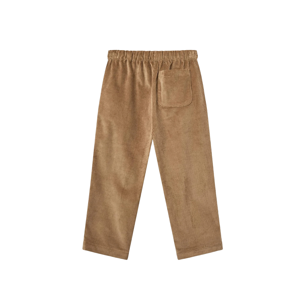 Corduroy Pant with Adjustable Waist | Brown