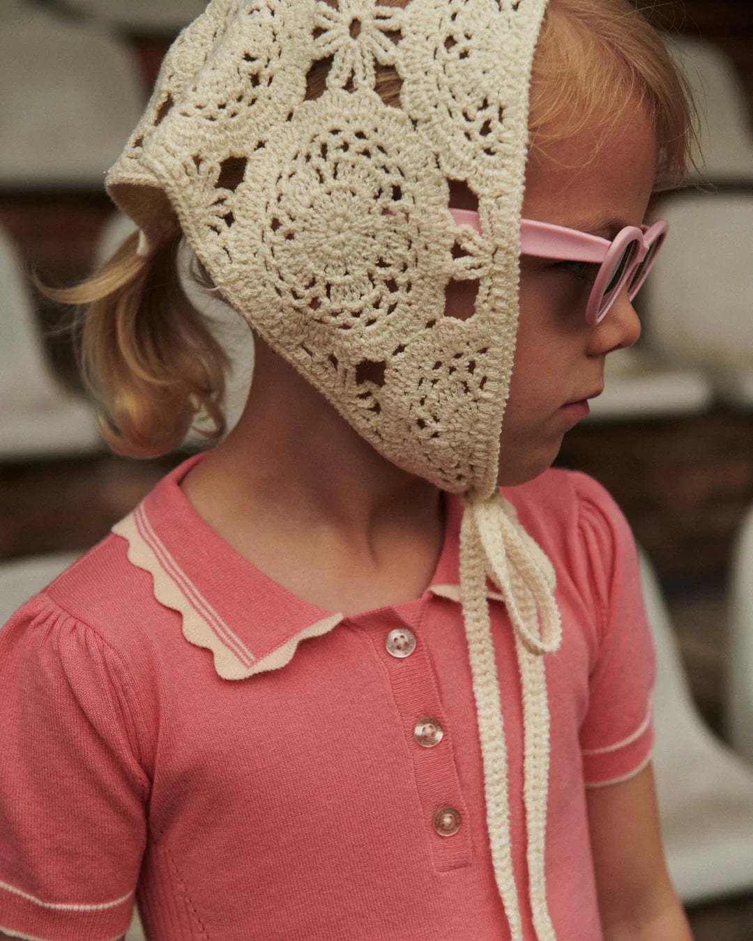 Knitted Peplum Dress | Pink