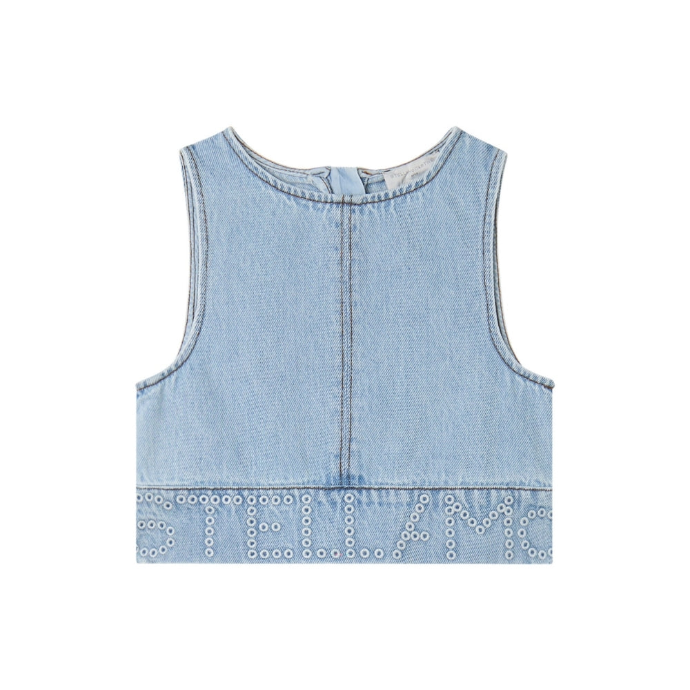 Top Sleeveless | Denim Blue