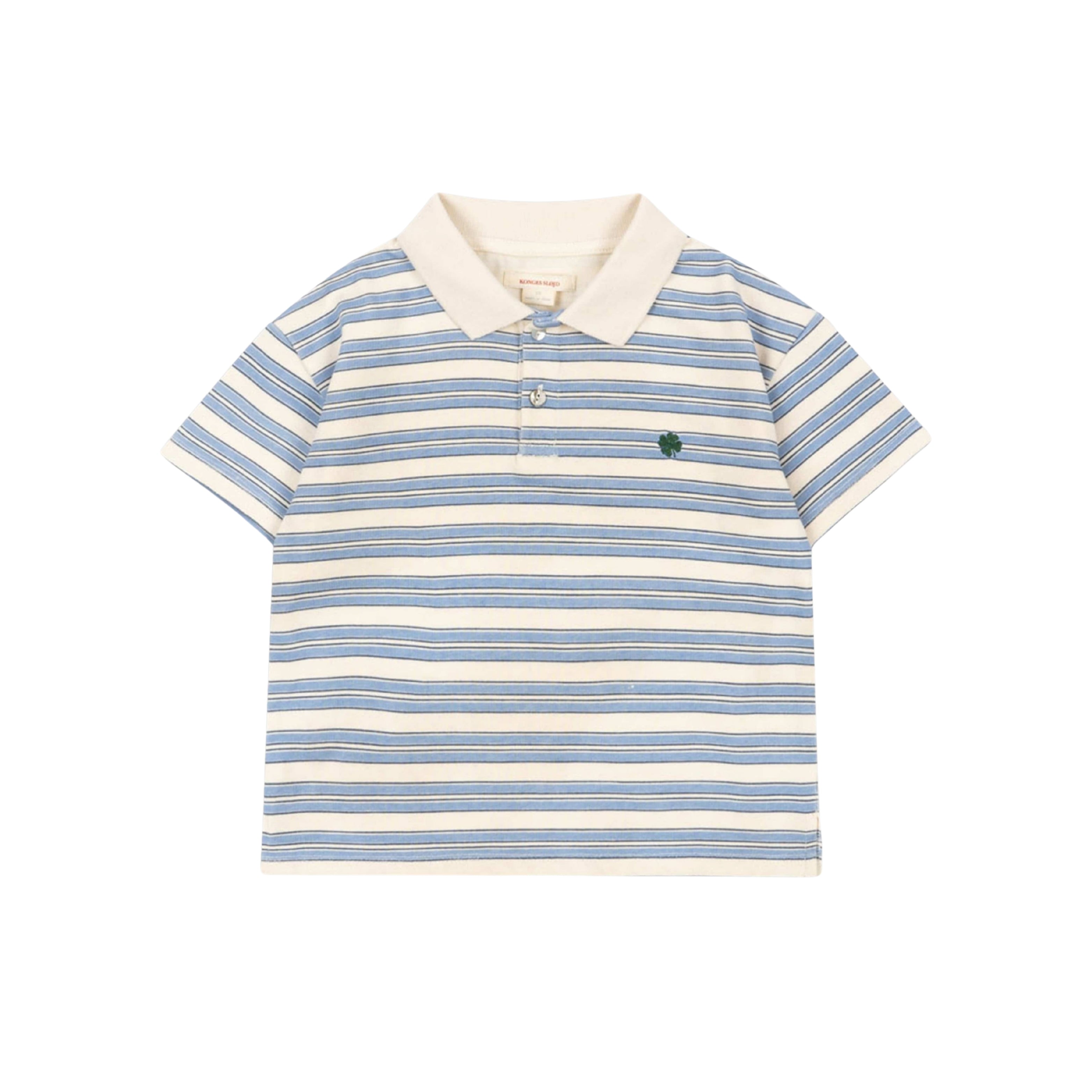 Spotty Polo Shirt | Blue