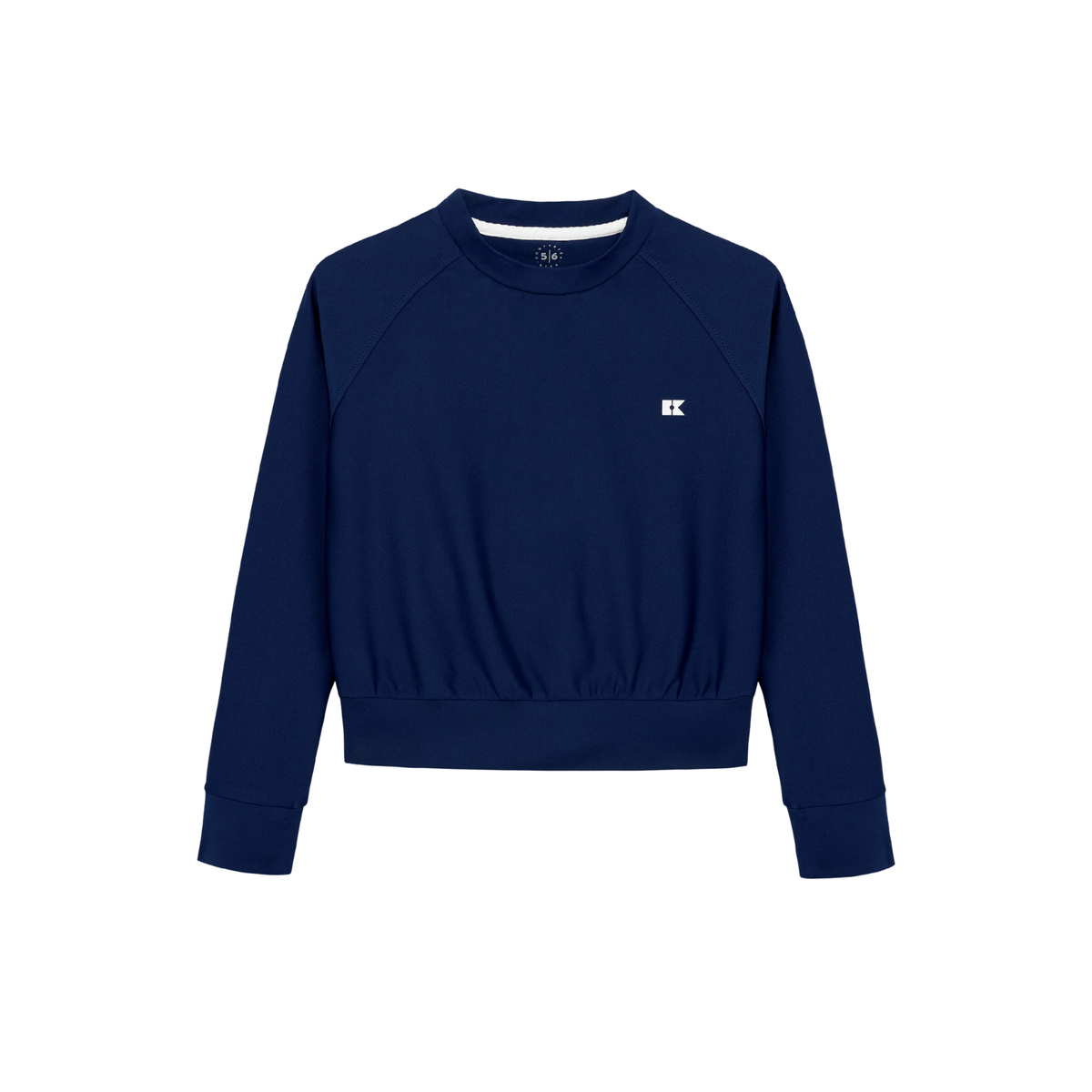Crewneck Top | Navy