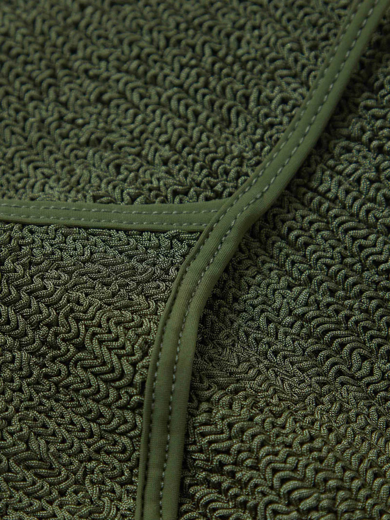 Womens Coverage Pamela Swim | Metallic Khaki