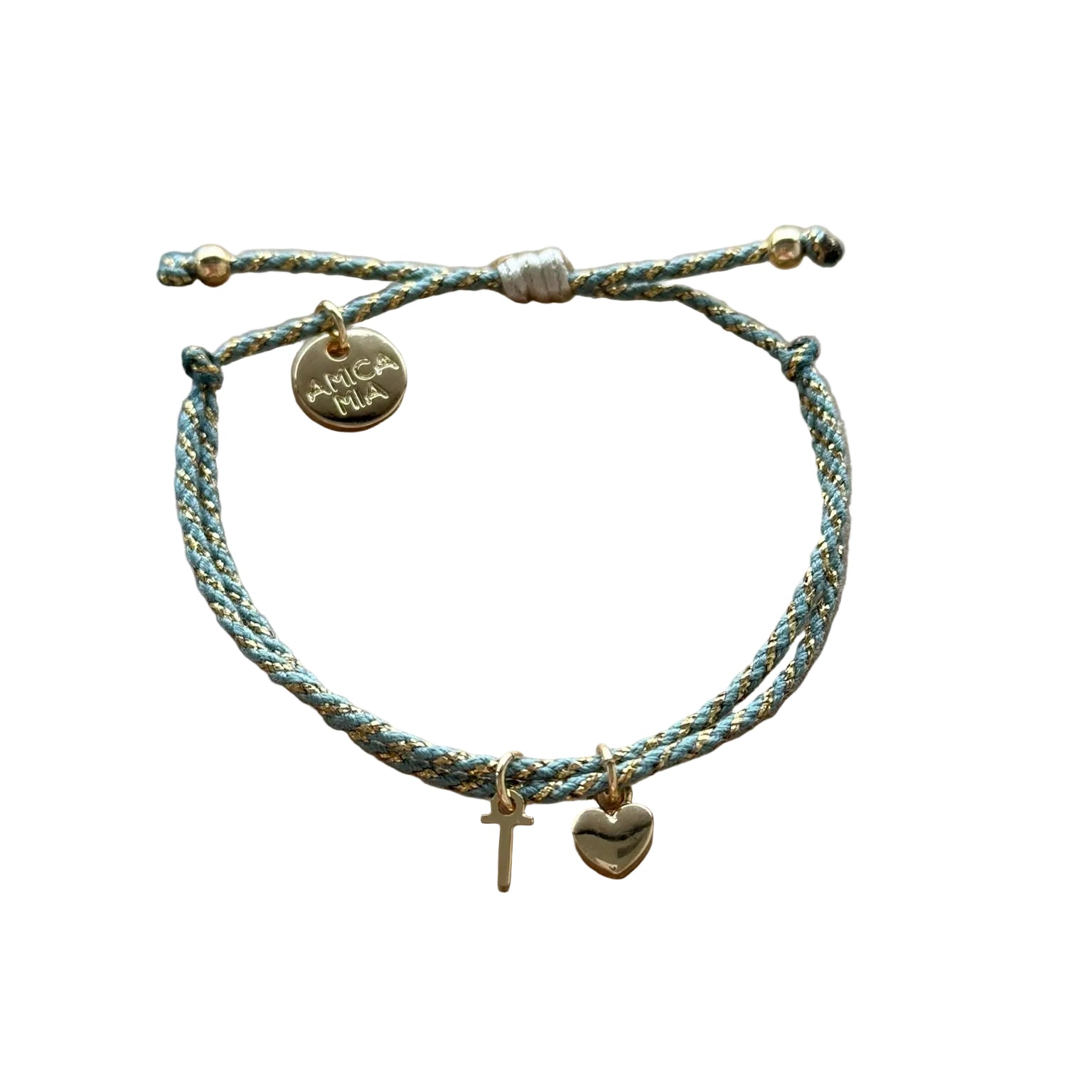 Braided Bracelets | Initial + Charm