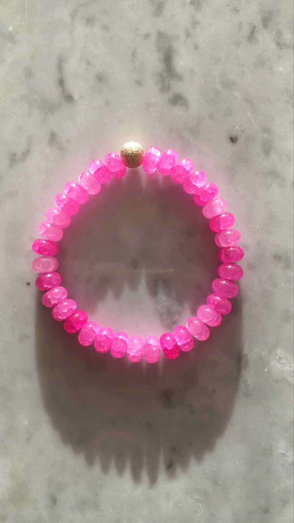 Semi Precious Bracelet | Bubblegum