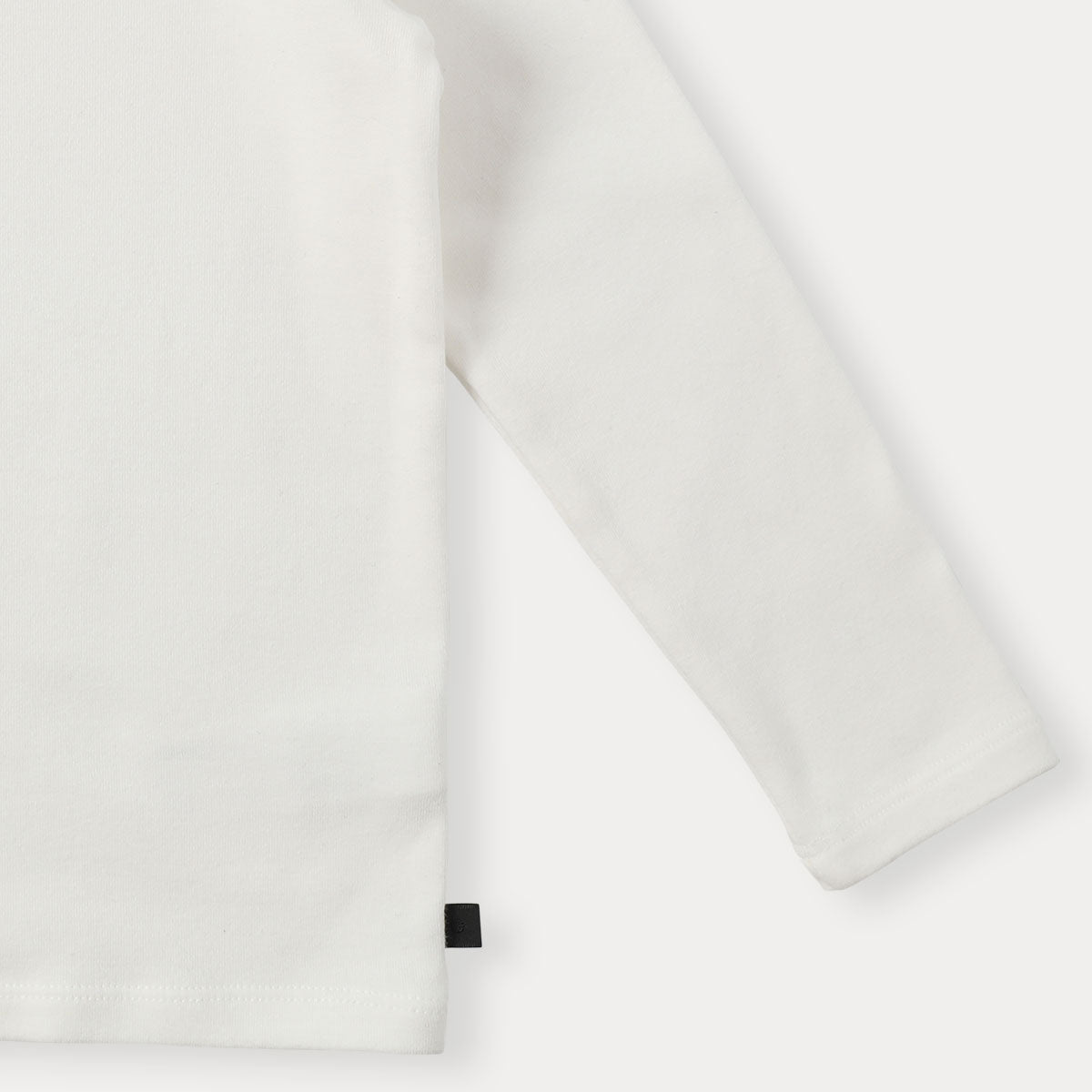 Cozy High Neck T-shirt | Ivory