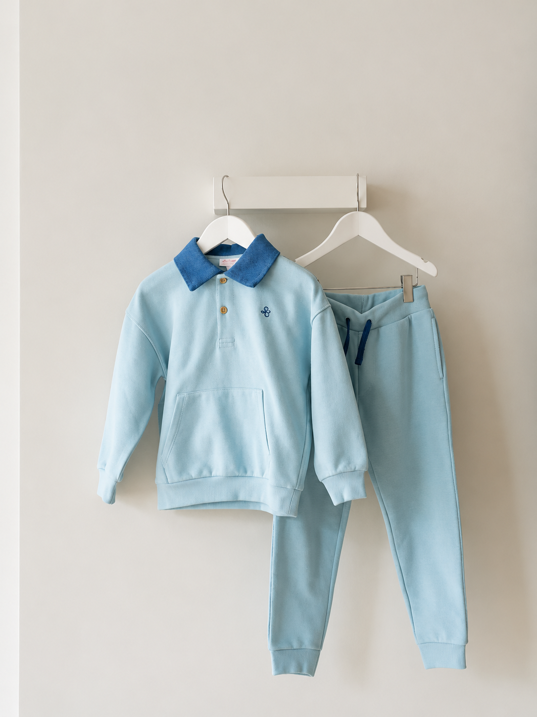 Ivan Sweatshirt Set | Dusty Blue