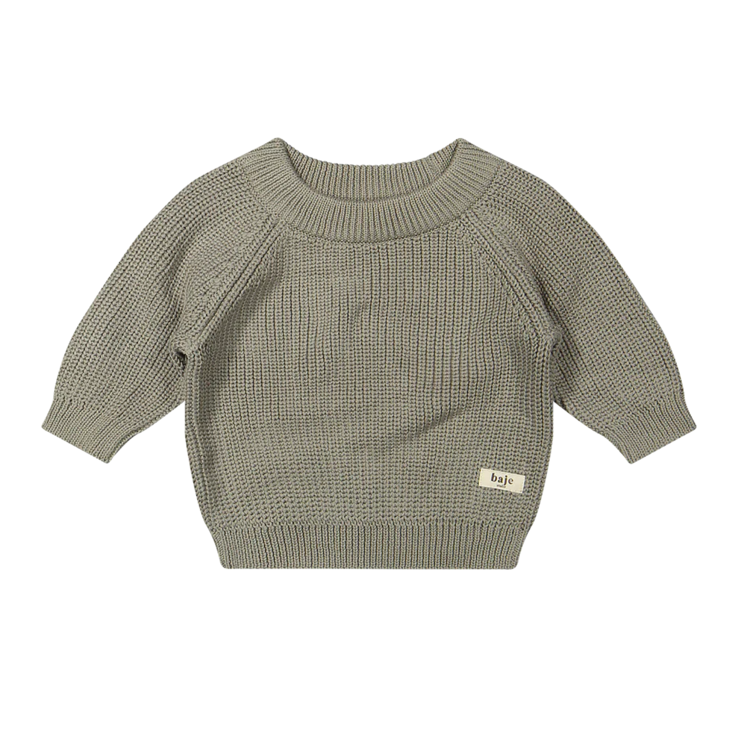 Santis Baby Sweater Set | Green Moss