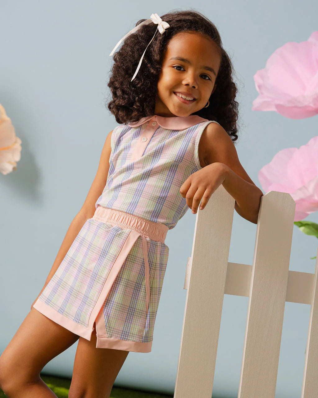 Girly Girl Tank | Spring Gingham