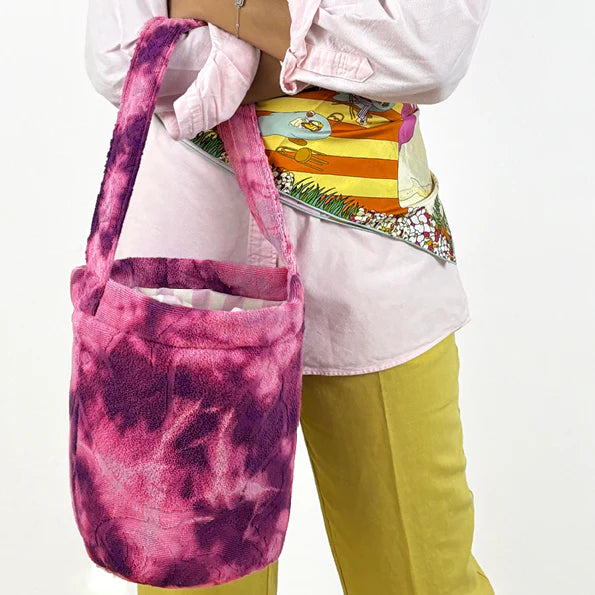 Bibi Tie & Dye Bag | Pink Sunset