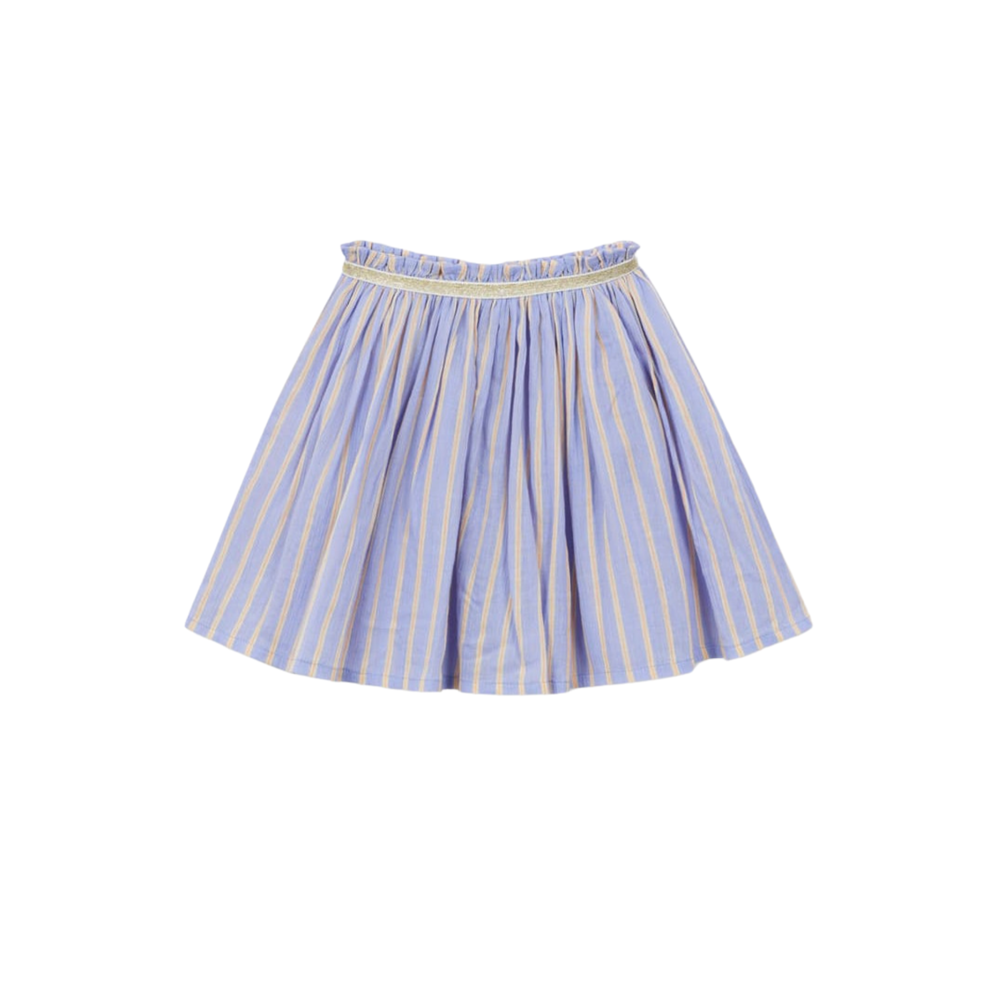 Neon Striped Skirt | Lavender