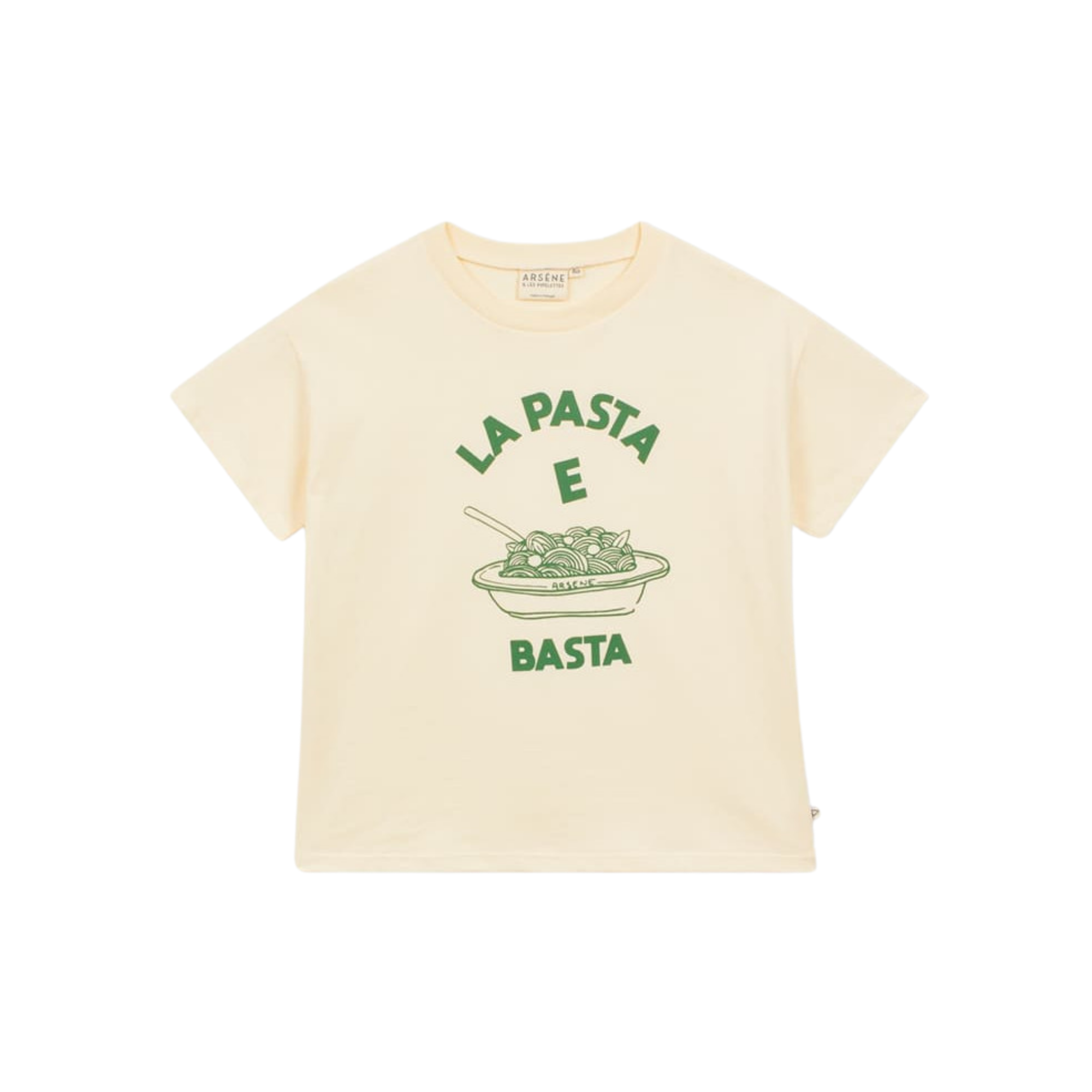 Pasta E Basta T-shirt | Khaki