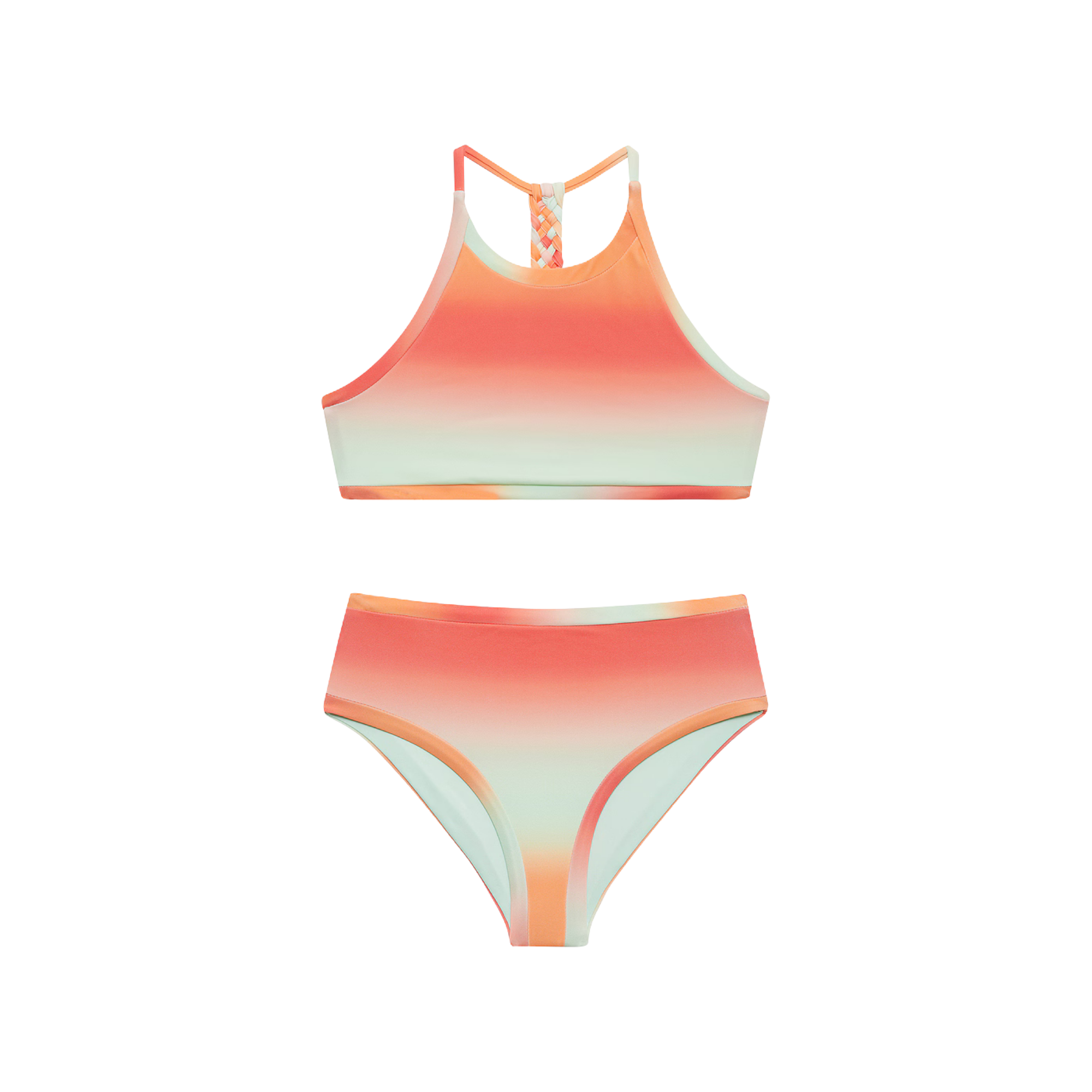 Little Bambi & Janie Set | Guava Jelly Ombre
