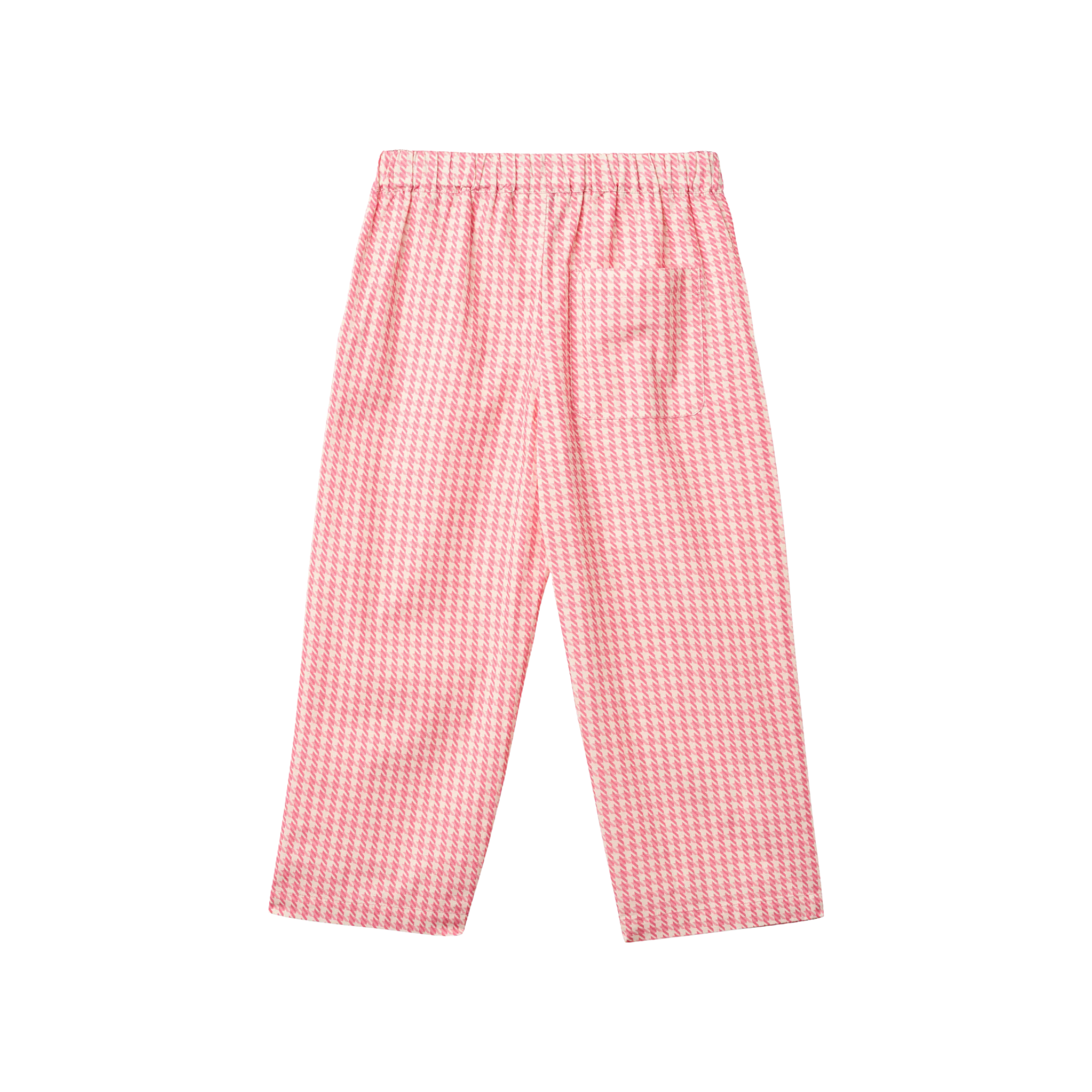 Houndstooth Pants | Pink